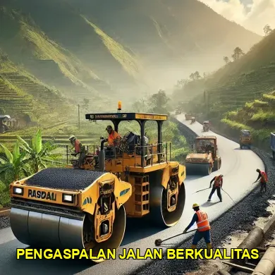 pengaspalan jalan berkualitas